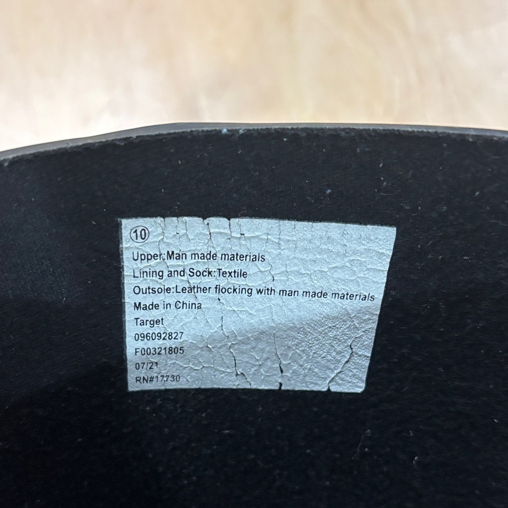 Target Black Waterproof Boots - Picture 6 of 6